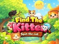 Spil Find the Kitten Spot the Cat online