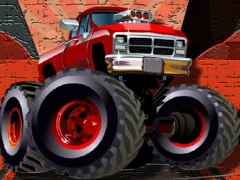 Spil Crazy Monster Trucks Puzzle online
