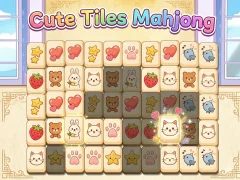 Spil Cute Tiles Mahjong online