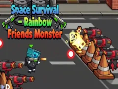 Spil Space Survival - Rainbow Friends Monster online