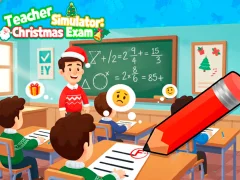 Spil Teacher Simulator Christmas Exam online