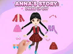 Spil Anna's Story: Dress Up DIY online