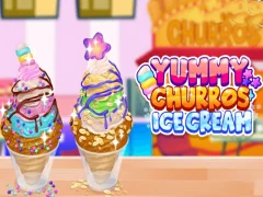 Spil Yummy Churros Ice Cream online