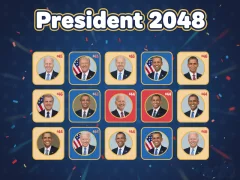 Spil President 2048 online