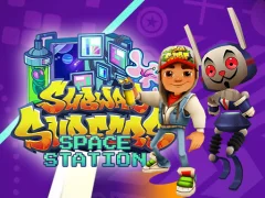 Spil Subway Surfers Space Station online