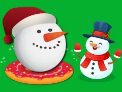 Spil Flappy Snowball Xmas online