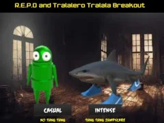 Spil R.E.P.O and Tralalero Tralala Breakout online