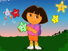 Spil Dora The explorer Dora's Star Catching online