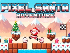 Spil Pixel Santa Adventure online