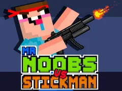 Spil Mr Noobs vs Stickman online