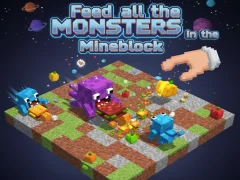 Spil Feed all the MONSTERS in the Mineblock online