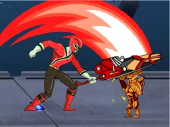 Spil Power Rangers Space war online