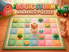 Spil Logic Storm: Animals Puzzle online