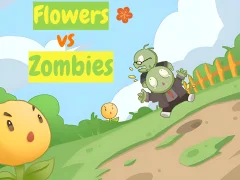 Spil Flowers vs Zombies online