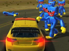 Spil Huggy Wuggy Road online