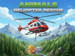 Spil Animals Helicopter Rescue online