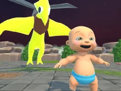 Spil Hide Yellow Monster Survivor online