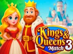 Spil Kings and Queens Match 3 online