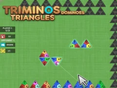Spil Triminos Dominoes Triangles online