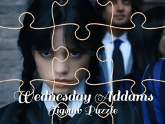 Spil Wednesday Addams Jigsaw Puzzle online