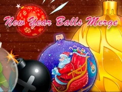 Spil New Year Balls Merge online