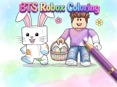 Spil BTS Roblox Coloring online
