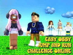 Spil Easy Obby Jump and Run Challenge Online online