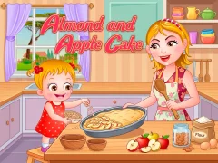 Spil Almond and Apple Cake online