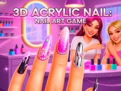 Spil 3D Acrylic Nail: Nail Art Game online