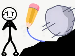 Spil Stickman Rescue Draw 2 Save online