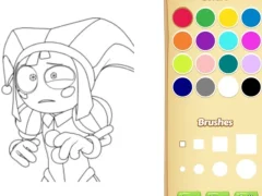 Spil Pomni Coloring Book For Kids online