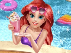 Spil Mermaid Princess Pool Time online