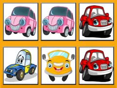 Spil Funny Cars Memory online
