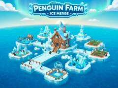 Spil Penguin Farm - Ice Merge online