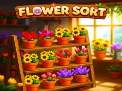 Spil Flower Sort online