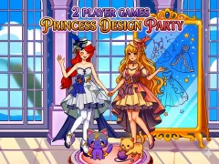Spil 2 Player Games Princess Design Party online
