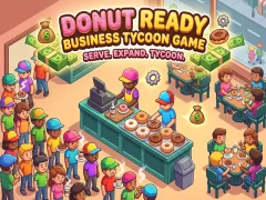 Spil Donut Ready Business Tycoon Game online