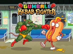 Spil The Amazing World of Gumball Kebab Fighter online