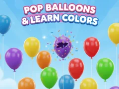 Spil Pop Balloons & Learn Colors online