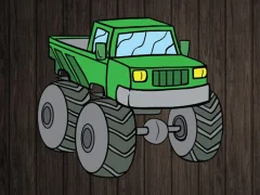 Spil Monster Truck Jigsaw online