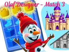 Spil Olaf Designer - Match 3 online
