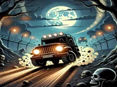 Spil Racing Car Destroying Zombie online