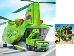 Spil US Army Cargo Transport Truck Driving online