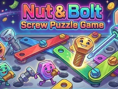 Spil Nut & Bolt Screw Puzzle Game online