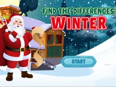 Spil Find The Differences Winter online
