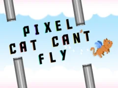 Spil Pixel cat can't fly online