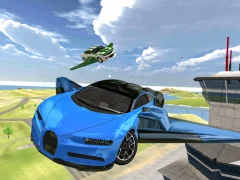 Spil Ultimate Flying Car 3d online