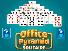 Spil Office Pyramid Solitaire online