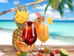 Spil Summer Drinks Puzzle online