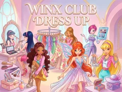 Spil Winx Club: Dress Up online